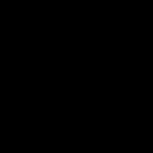AI image generated of A sad face drawn in black.